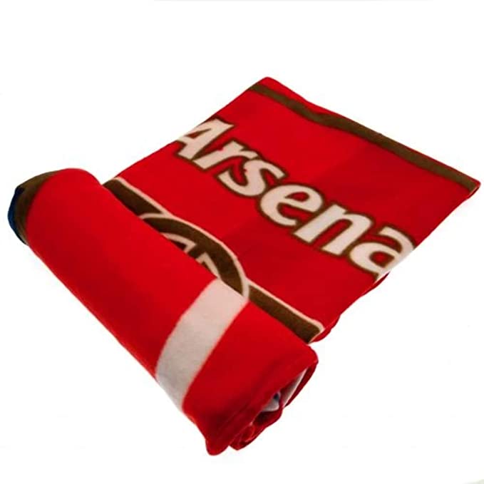 Arsenal fleece blanket