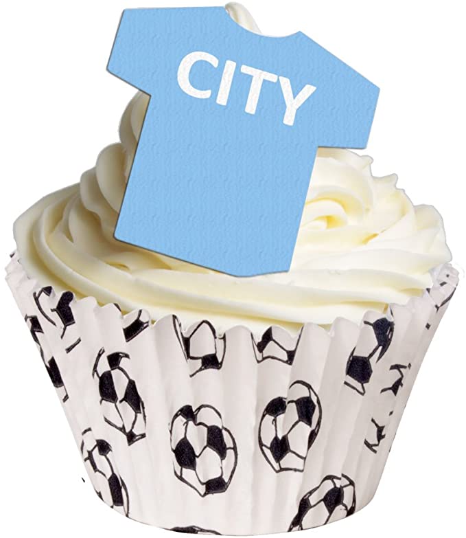 Manchester City cake topper
