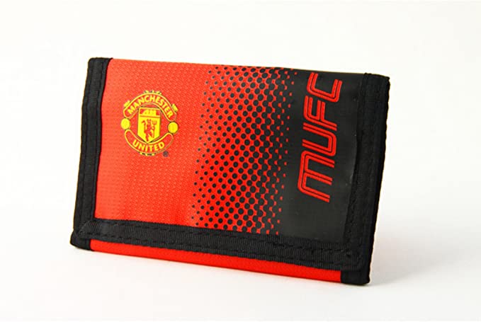 Official MANCHESTER UNITED FC Fade Design Wallet New Release 