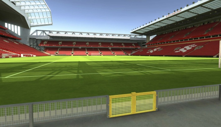 anfield block 104 row 1 seat 143 view
