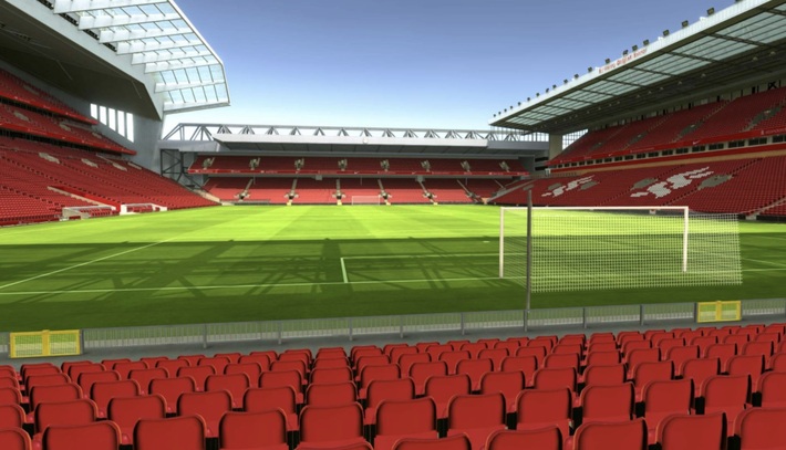 anfield block 104 row 10 seat 130 view