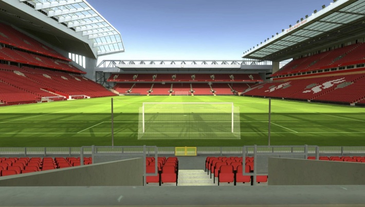 anfield block 105 row 13 seat 110 view