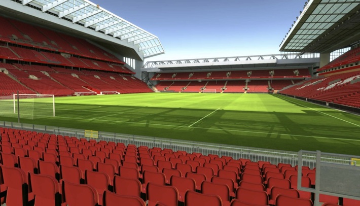 anfield block 107 row 12 seat 55 view