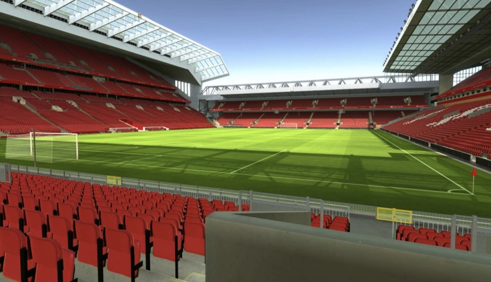 anfield block 107 row 14 seat 48 view