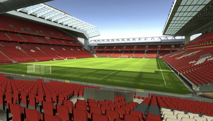 anfield block 107 row 25 seat 41 view