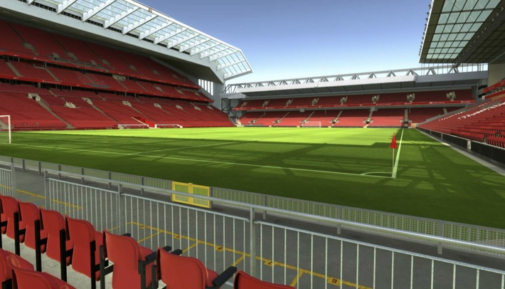 anfield block 107 row 4 seat 36 view