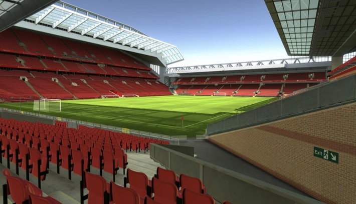 anfield block 108 row 18 seat 11 view