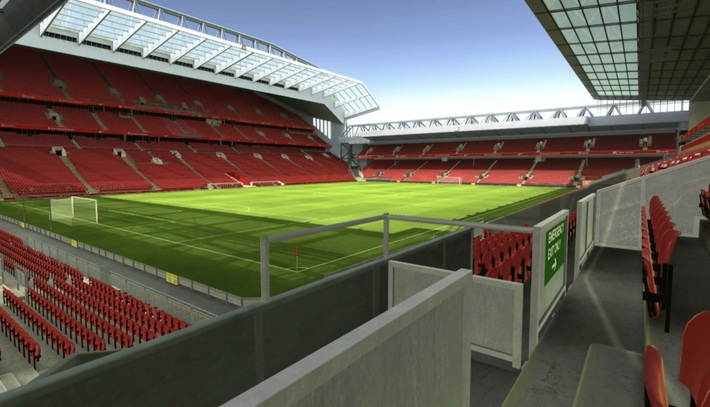 anfield block 109 row 19 seat 265 view