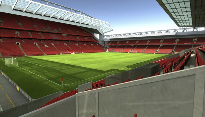 anfield block 109 row 21 seat 252 view