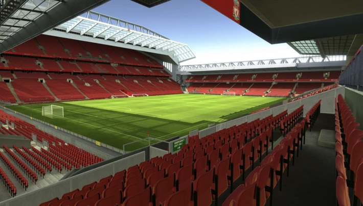 anfield block 109 row 27 seat 272 view