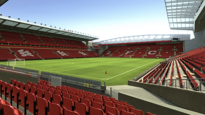 anfield block 121 row 14 seat 13 view