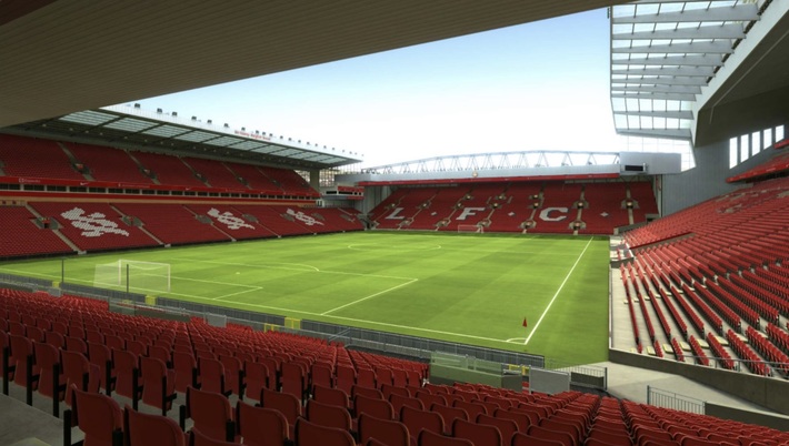 anfield block 122 row 27 seat 24 view