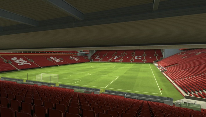 anfield block 122 row 34 seat 40 view