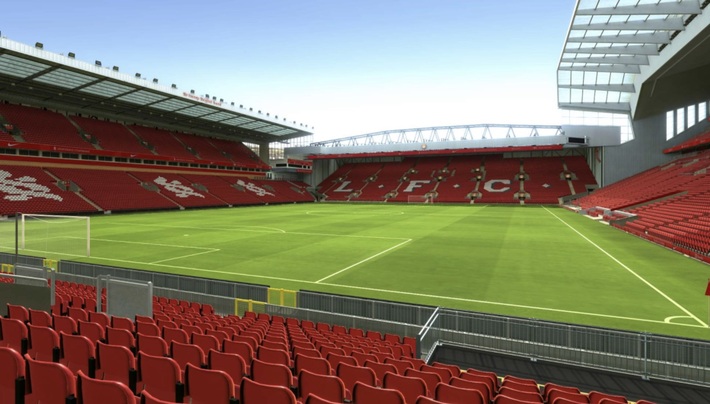 anfield block 123 row 14 seat 44 view