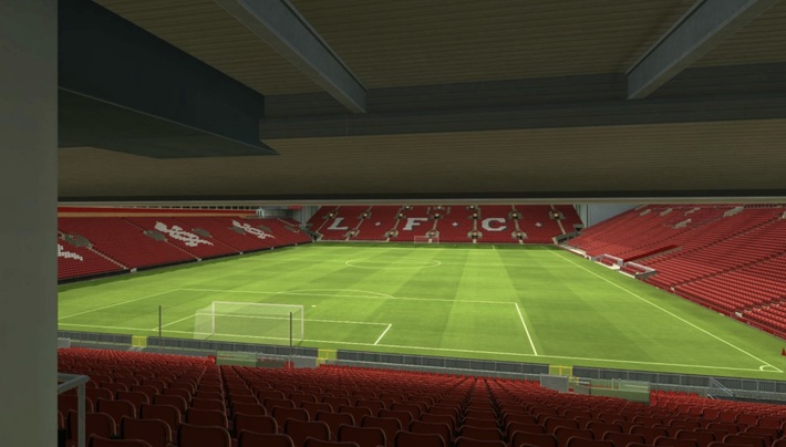 anfield block 123 row 35 seat 70 view