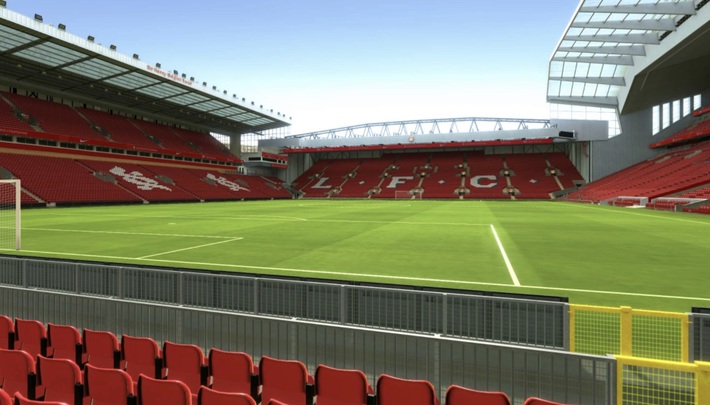 anfield block 123 row 5 seat 64 view