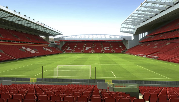 anfield block 124 row 23 seat 95 view