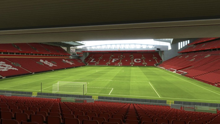 anfield block 124 row 31 seat 75 view