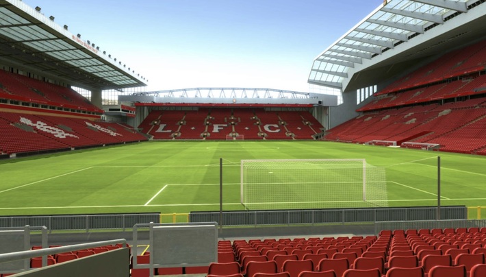 anfield block 125 row 14 seat 116 view