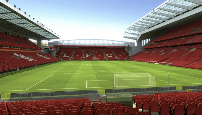 anfield block 125 row 23 seat 125 view