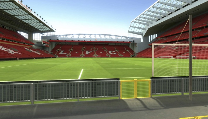 anfield block 125 row 3 seat 124 view