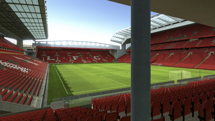 anfield block 127 row 26 seat 185 view