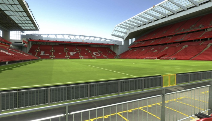 anfield block 127 row 4 seat 167 view