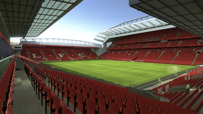 anfield block 128 row 31 seat 230 view