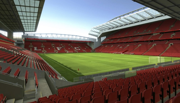 anfield block 129 row 21 seat 198 view