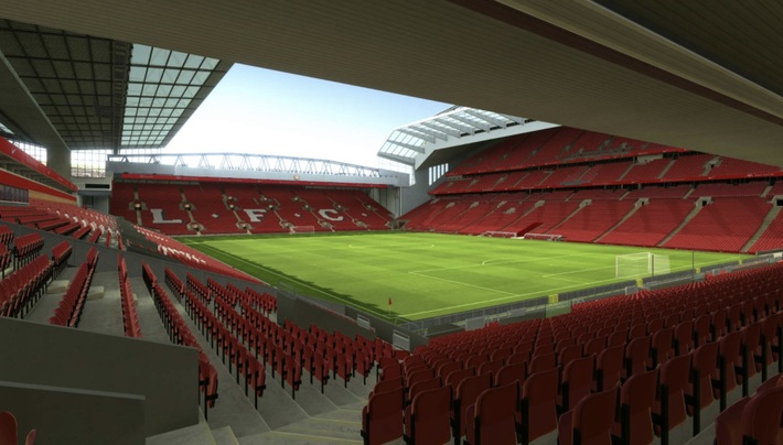 anfield block 129 row 28 seat 213 view