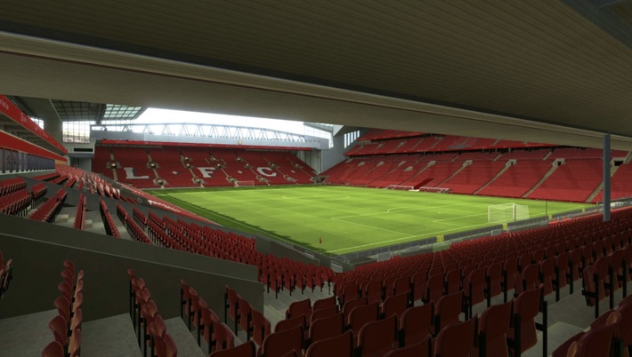 anfield block 129 row 31 seat 218 view