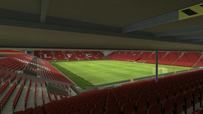 anfield block 129 row 35 seat 207 view