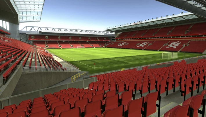 anfield block 202 row 25 seat 207 view