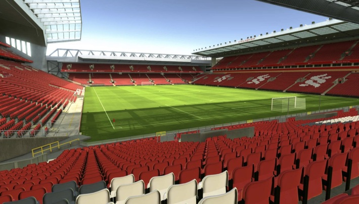 anfield block 202 row 28 seat 187 view