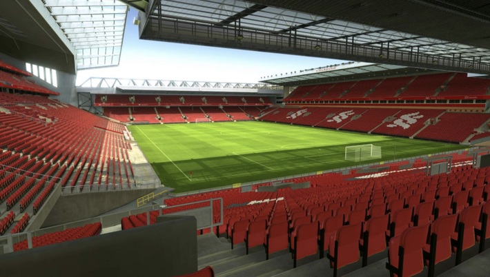anfield block 202 row 42 seat 200 view