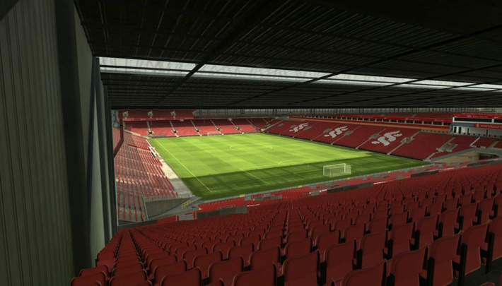 anfield block 202 row 68 seat 216 view