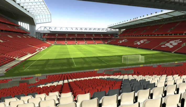 anfield block 203 row 34 seat 158 view