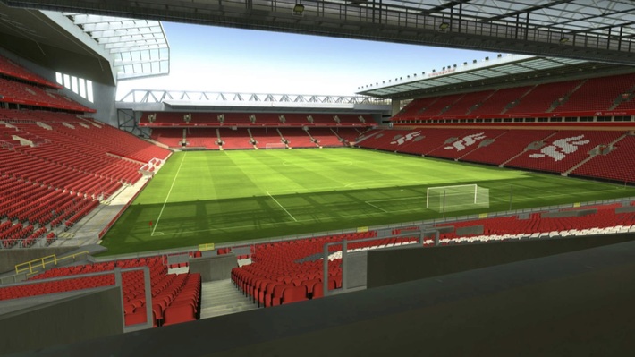 anfield block 203 row 39 seat 171 view