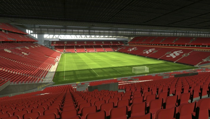 anfield block 203 row 55 seat 178 view