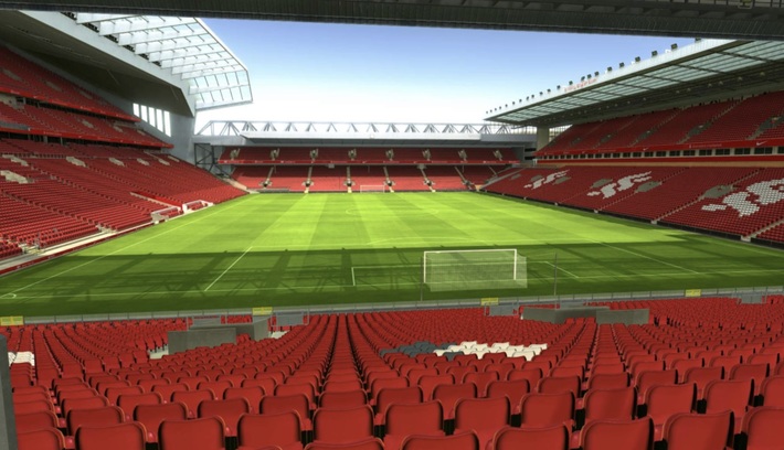 anfield block 204 row 36 seat 131 view