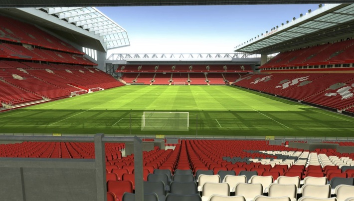 anfield block 205 row 35 seat 103 view