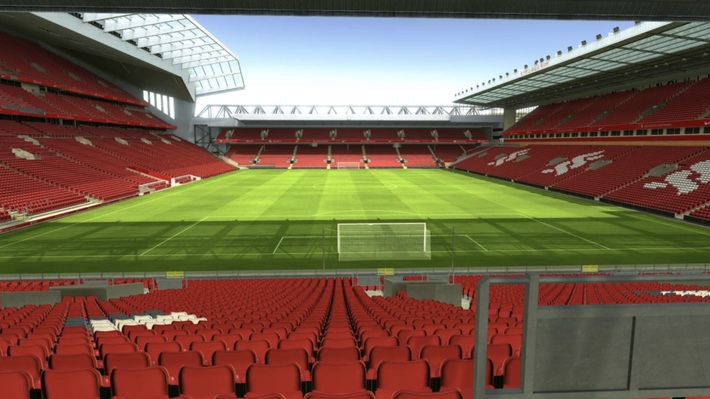 anfield block 205 row 36 seat 117 view