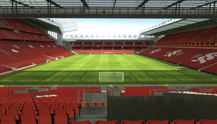anfield block 205 row 42 seat 112 view