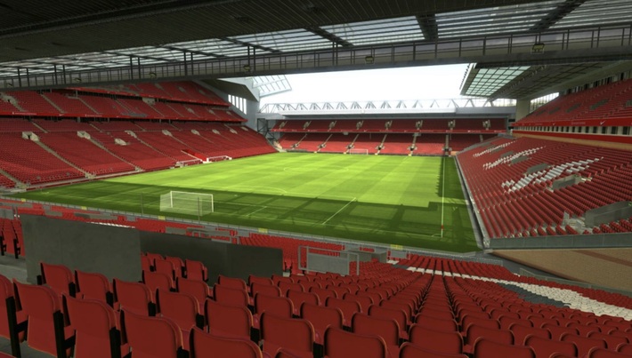anfield block 207 row 46 seat 37 view