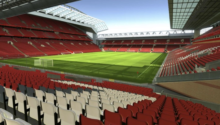 anfield block 208 row 29 seat 22 view