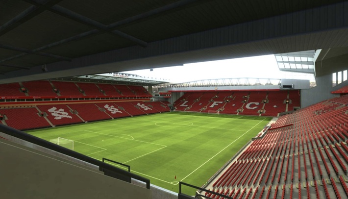 anfield block 221 row 8 seat 5 view