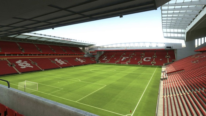 anfield block 222 row 3 seat 26 view