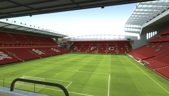 anfield block 223 row 2 seat 65 view
