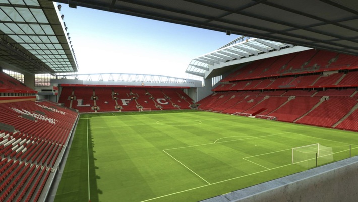 anfield block 227 row 2 seat 179 view