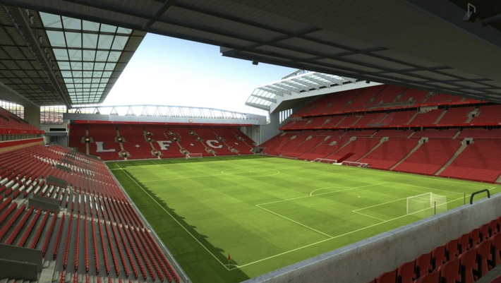 anfield block 228 row 4 seat 201 view